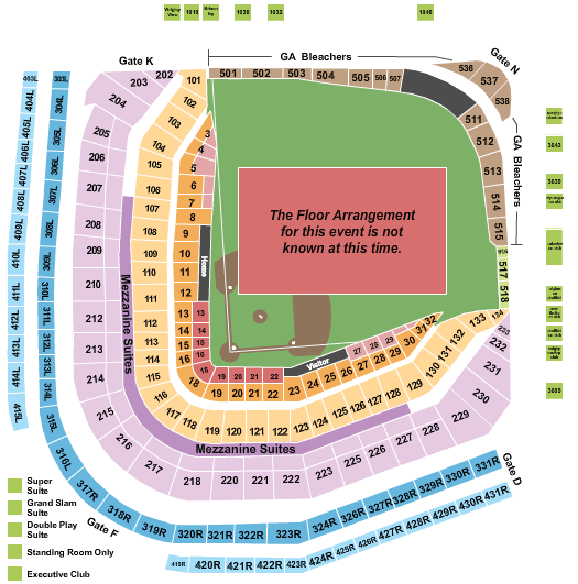 Wrigley Field Tyler Childers Seating Chart